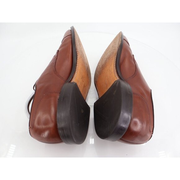 Allen Edmonds Cortland Brown Leather Cap Toe Oxford Dress Shoe Size 11D - Picture 8 of 12